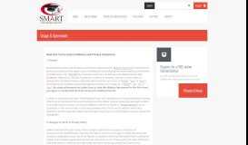 
							         SMART, Inc. Website Usage & Agreement, Terms and Conditions ...								  
							    