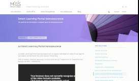 
							         Smart Learning Portal for bancassurance - MOS - MindOnSite								  
							    
