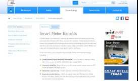 
							         Smart Meter Benefits - AEP Texas								  
							    