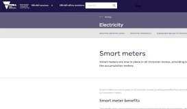 
							         Smart Meter compatible web portals - Smart Meters								  
							    
