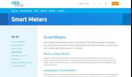 
							         Smart Meters | Click Energy								  
							    