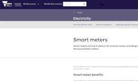 
							         Smart meters - Energy								  
							    