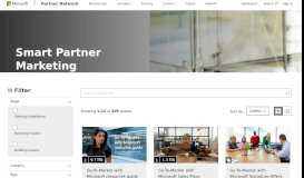 
							         Smart Partner Marketing resources - Microsoft Partner Network								  
							    