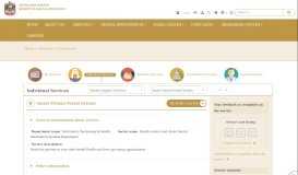 
							         Smart Patient Portal System - Ministry of Health and Prevention - UAE								  
							    