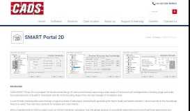 
							         SMART Portal 2D - portal frame design - CADS UK								  
							    
