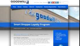 
							         Smart Shopper Loyalty Program | Goodwill Industries | Fort ...								  
							    