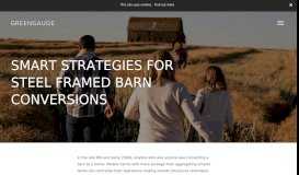 
							         Smart Strategies For Steel Framed Barn Conversions - Greengauge								  
							    