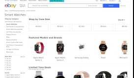 
							         Smart Watches for sale | eBay								  
							    