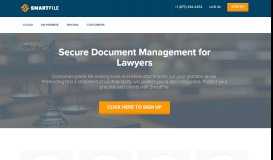 
							         SmartFile's Secure Document Solution for Lawyers & Legal								  
							    