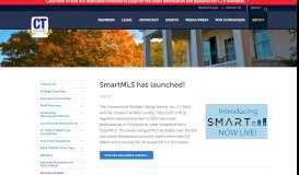 
							         SmartMLS has launched! - Connecticut Association of Realtors								  
							    
