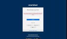 
							         Smartsheet: Continue to App								  
							    