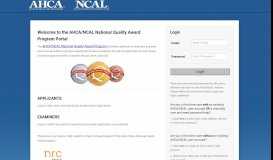 
							         SmartSimple | AHCA NCAL								  
							    