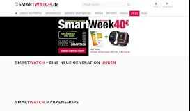 
							         Smartwatch.de - Deutschlands größtes Smartwatch Portal								  
							    