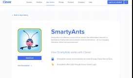 
							         SmartyAnts - Clever application gallery | Clever								  
							    