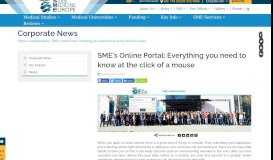 
							         SME's Online Portal: Everything you need to know at the click of a ...								  
							    