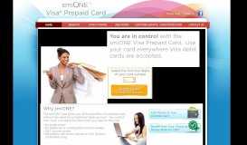 
							         smiONE(TM) Visa Prepaid Card								  
							    
