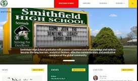 
							         Smithfield High School - Smithfield Public Schools								  
							    
