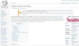 
							         Smith's Food and Drug - Wikipedia								  
							    