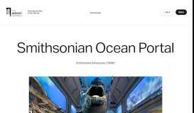 
							         Smithsonian Ocean Portal -- The Webby Awards								  
							    