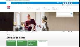 
							         Smoke alarms - Department of Planning and Environment								  
							    