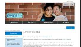 
							         Smoke alarms | Tenants NSW								  
							    