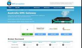 
							         SMS Gateway Australia Comparison + Review - Updated For 2019								  
							    