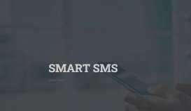 
							         SMS Solution								  
							    