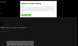 
							         SMS Splunk App for Maximo | Splunkbase								  
							    