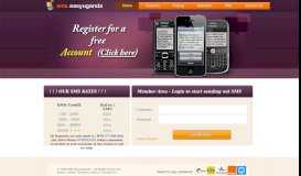
							         SMS.Easyuganda: Bulk SMS - | Online SMS Service uganda								  
							    