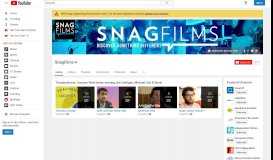 
							         SnagFilms - YouTube								  
							    