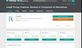 
							         snagR Pricing, Features, Reviews & Comparison of ... - GetApp								  
							    