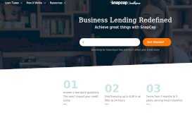 
							         SnapCap: Unsecured Business Loans | Business Financing								  
							    