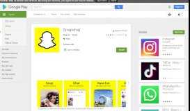 
							         Snapchat - Apps on Google Play								  
							    