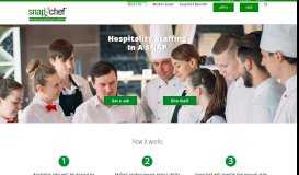 
							         Snapchef: Culinary Staffing, Training and Placement Excellence								  
							    
