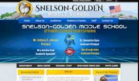 
							         Snelson-Golden Middle School								  
							    