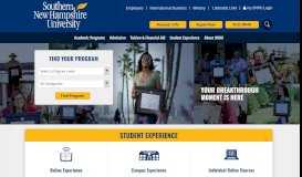 
							         SNHU: Southern New Hampshire University - On Campus & Online ...								  
							    