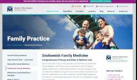 
							         Snohomish Family Medicine with Western Washington Medical Group								  
							    