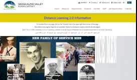 
							         Snoqualmie Valley School District / District Homepage								  
							    
