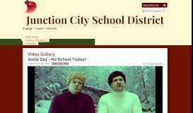 
							         Snow Day - No School Today! | Junction City School District								  
							    