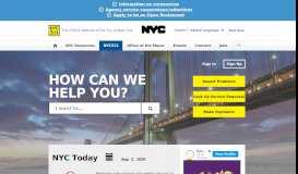 
							         Snow Information | City of New York - NYC.gov								  
							    