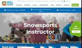 
							         Snowsports Instructor Job | Chill Factore								  
							    
