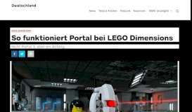
							         So funktioniert Portal bei LEGO Dimensions - IGN Deutschland								  
							    