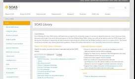 
							         SOAS Library, SOAS University of London								  
							    