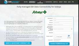 
							         Sobeys Fully-managed EDI | B2BGateway								  
							    