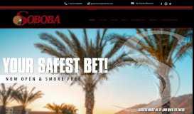 
							         Soboba Casino Resort & Hotel in San Jacinto CA								  
							    