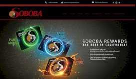 
							         Soboba Rewards Member Login | Soboba Casino Resort								  
							    
