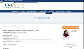 
							         Social Determinants of Health (SDOH) - CareAllies ... - UNE Portal for								  
							    