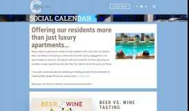 
							         Social Events @ Catalina West | Luxury Apartments in Lubbock, Texas								  
							    