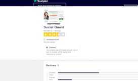 
							         Social Quant Reviews | Read Customer Service Reviews of ...								  
							    