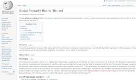 
							         Social Security Board (Belize) - Wikipedia								  
							    
